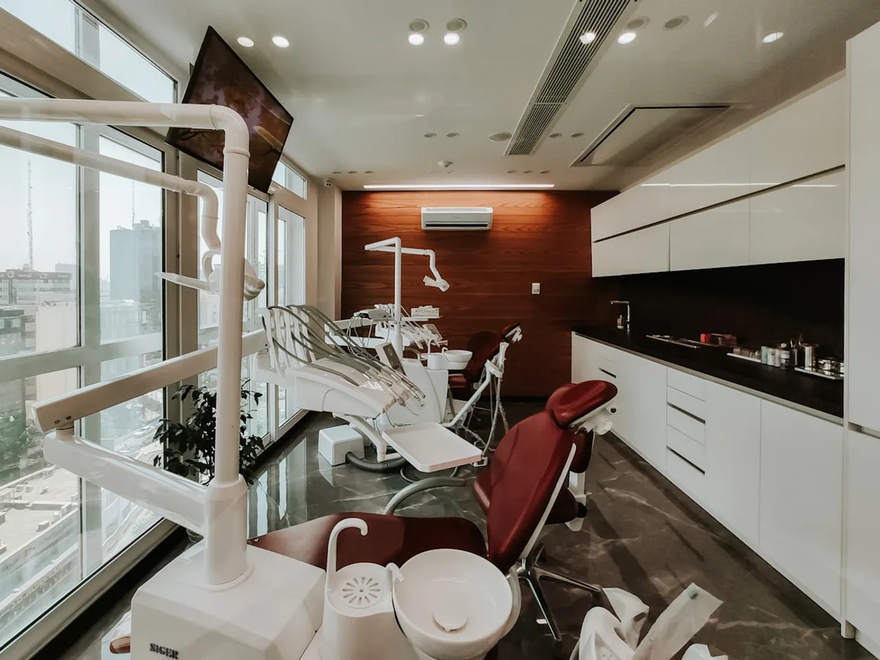 Dentsun International kliniğinden görüntüler
